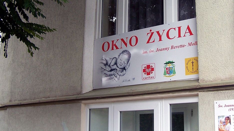 W oknie życia w Koszalinie znaleziono w poniedziałek zdrowego no