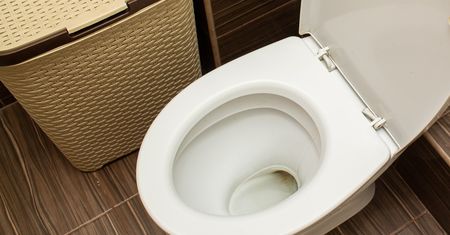 Przyklej do ścianki i spuść wodę. Toaleta będzie lśnić