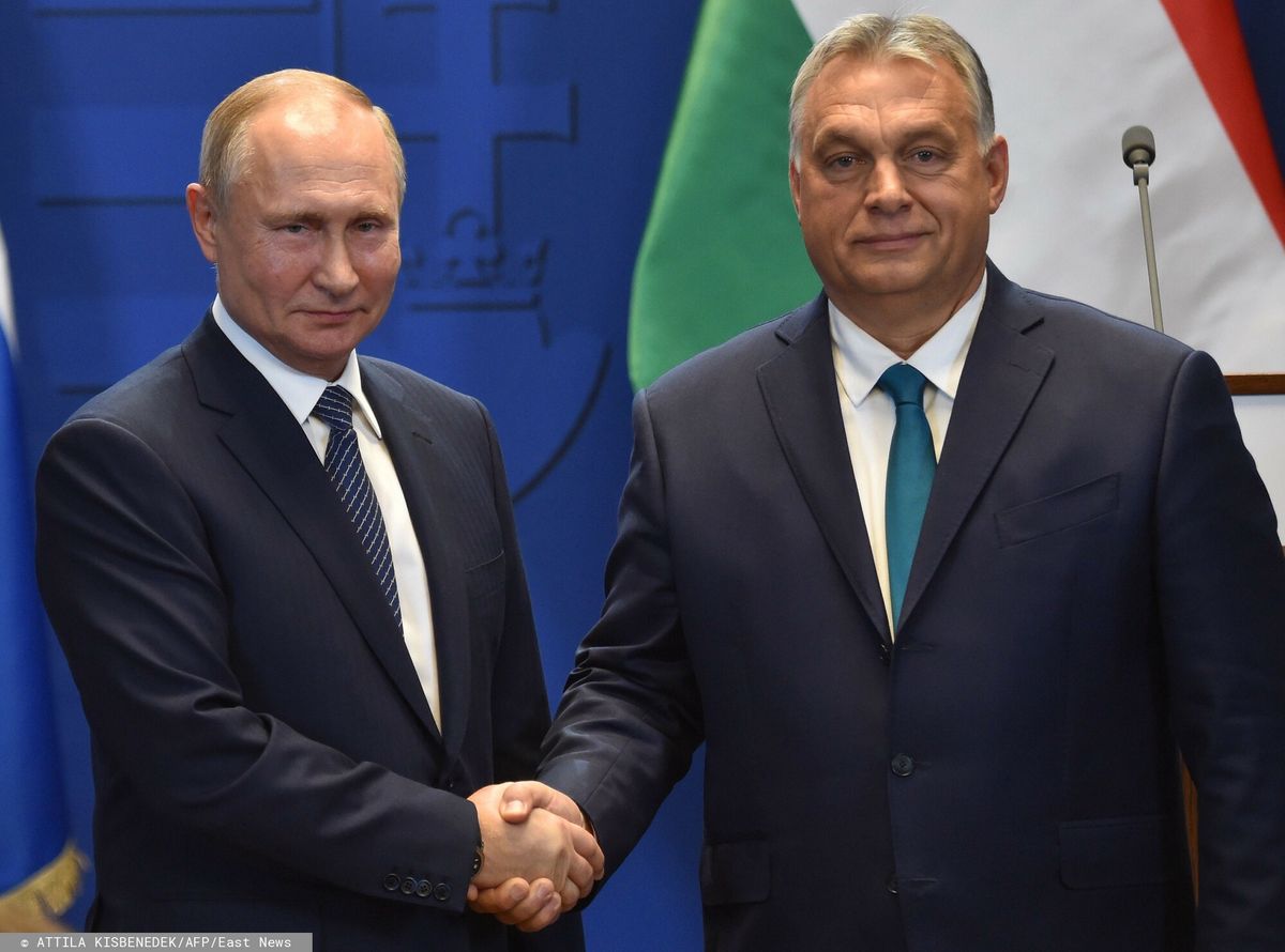 Władimir Putin i Victor Orban
