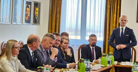 Konferencja dot. bezpieczeństwa powodziowego w powiecie płockim