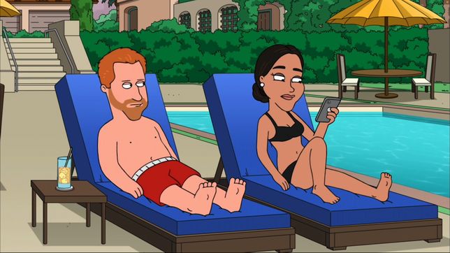 Harry i Meghan w "Family Guy"