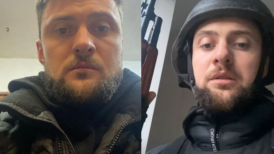 Yarmak publikuje zdjęcia z frontu.