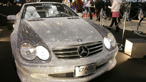 Samochody skąpane w kryształach 1