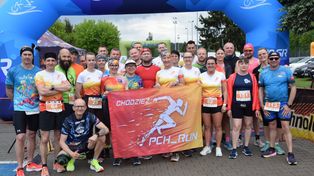 Chodzież: Bieg Grzymalitów. Biegli wokół Jeziora Miejskiego