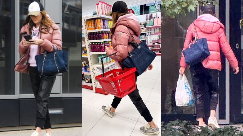 Agnieszka Radwańska na zakupach z torbą za 23 tys. złotych.