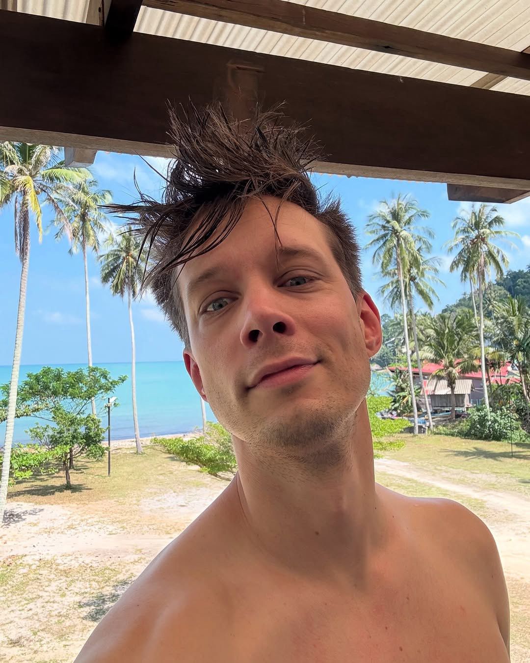 Michał Mikołajczak na wakacjach