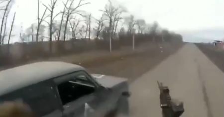 Ukrainiec vs dron po światłowodzie. Zestrzelił go w ostatniej chwili