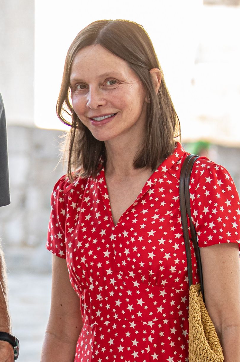Calista Flockhart podczas wakacji w Chorwacji w 2021 roku