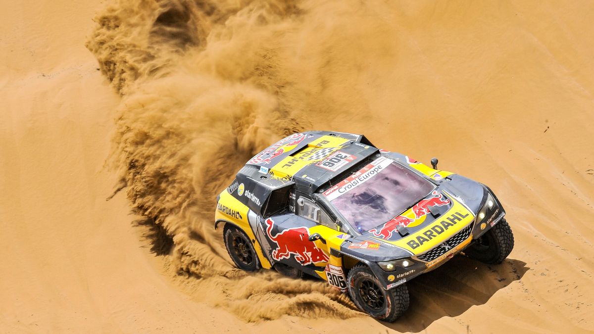 Sebastien Loeb, wczorajszy zwycięzca etapu