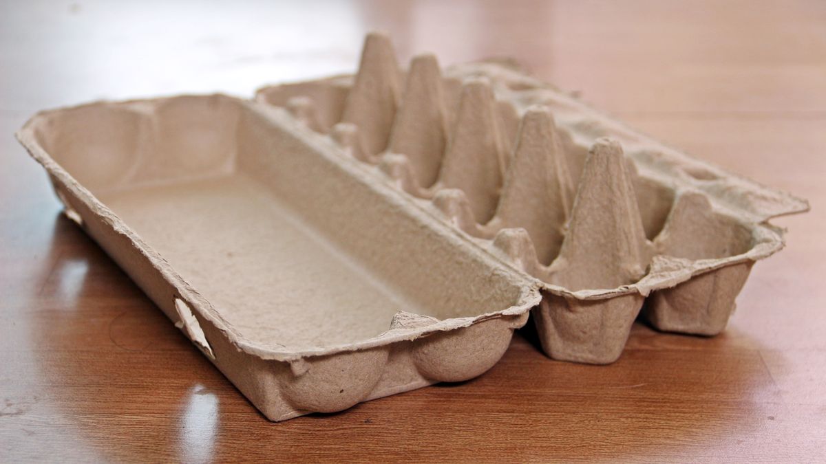 Gdzie wyrzucić pusty pojemnik po jajkach?