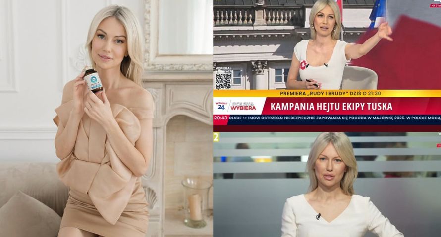 Nowa twarz Magdaleny Ogórek. Przepytuje polityków i promuje suplementy na Instagramie