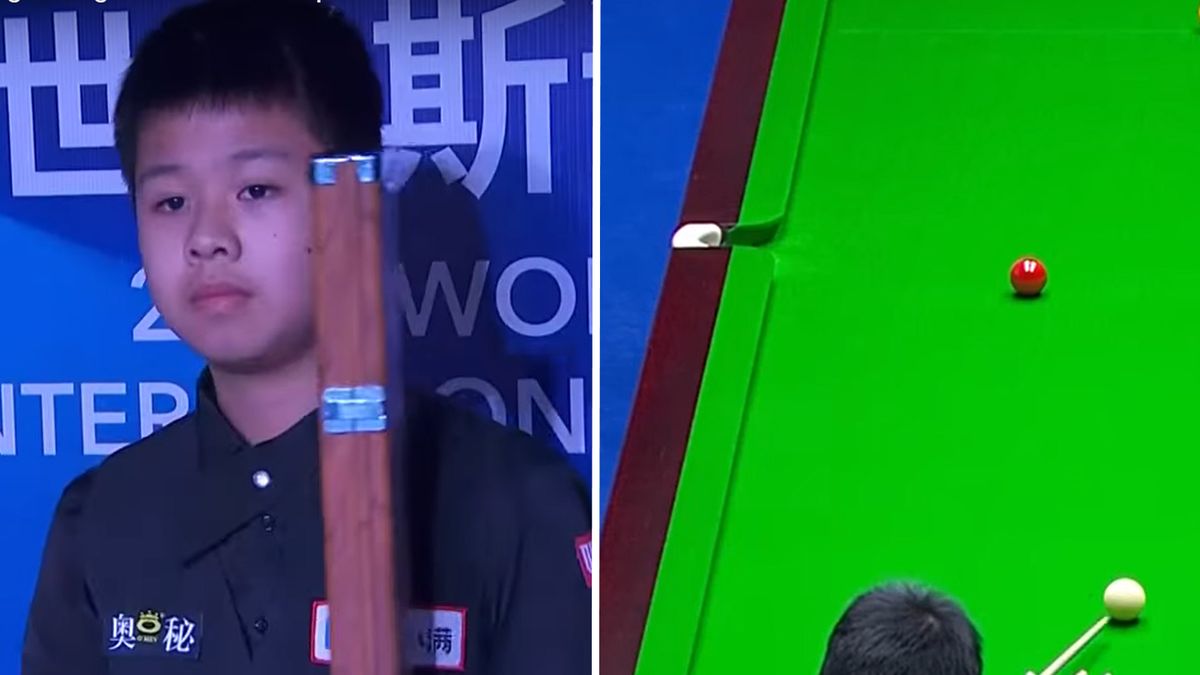 Na zdjęciu zaledwie 12-letni Wang Xinzhong 