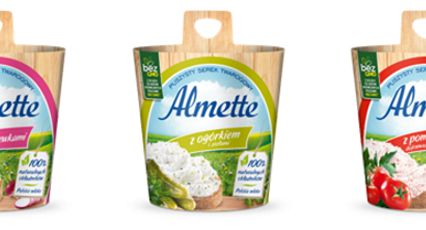 Almette promuje trzy warianty serków kampanią "Smaki sezonu"
