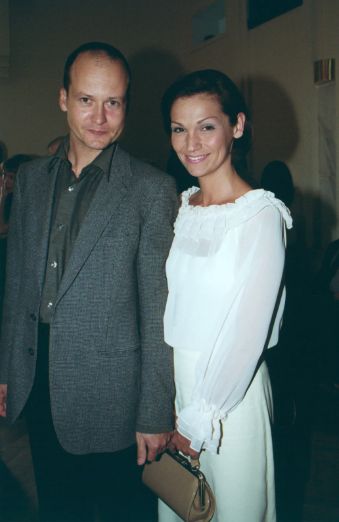 Olga Bończyk z pierwszym mężem, Jackiem Bończykiem 