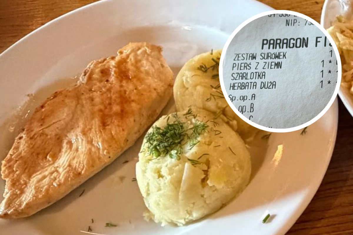 Poszliśmy na obiad w schronisku. W górach drogo było zawsze, ale teraz problemem jest coś innego
