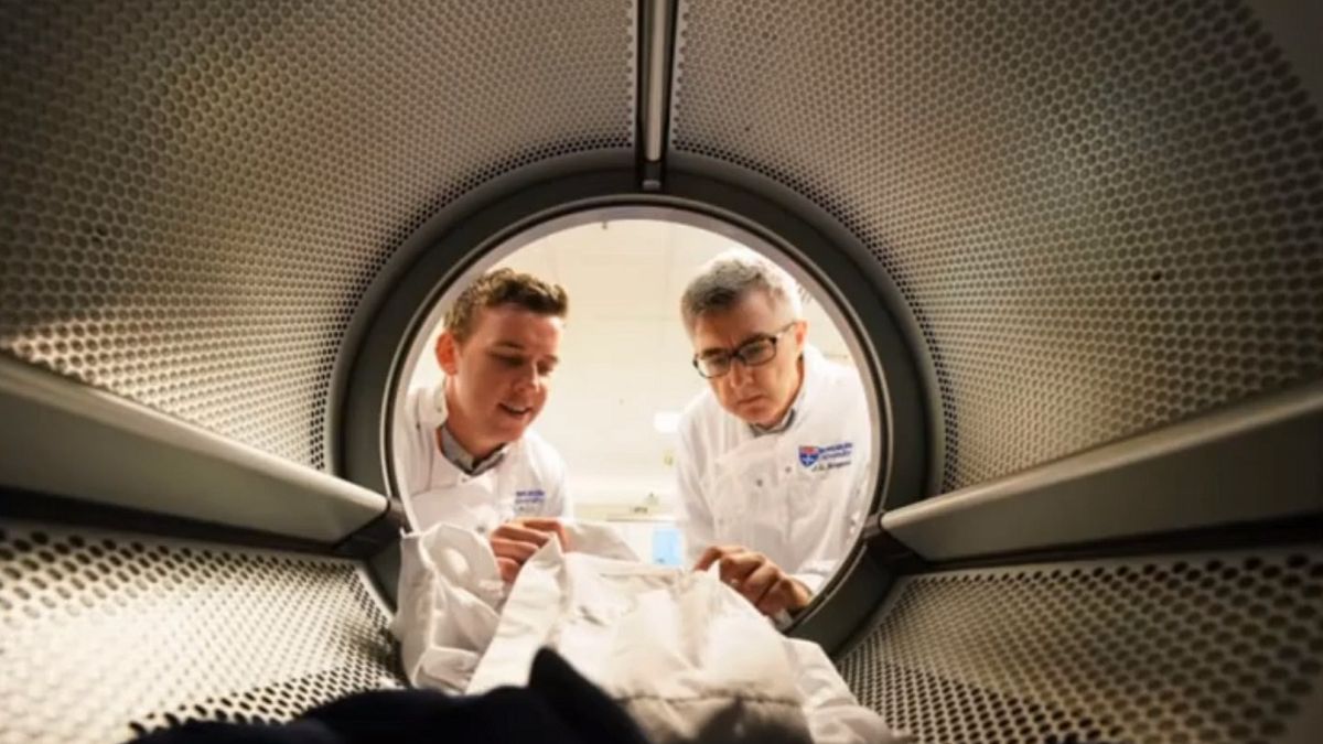 Max Kelly i James Grant Burgess z Newcastle University