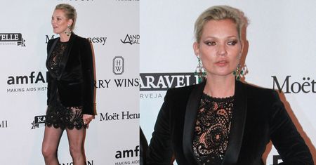 Kate Moss, Naomi Campbell i Ricky Martin na gali amfAR (ZDJĘCIA)