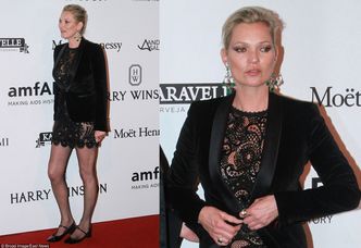 Kate Moss, Naomi Campbell i Ricky Martin na gali amfAR (ZDJĘCIA)