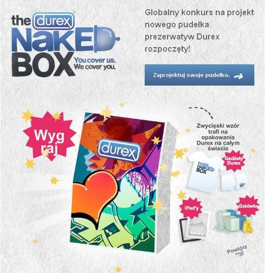 Ratuj planetę przed przeludnieniem – konkurs Durex Naked Box