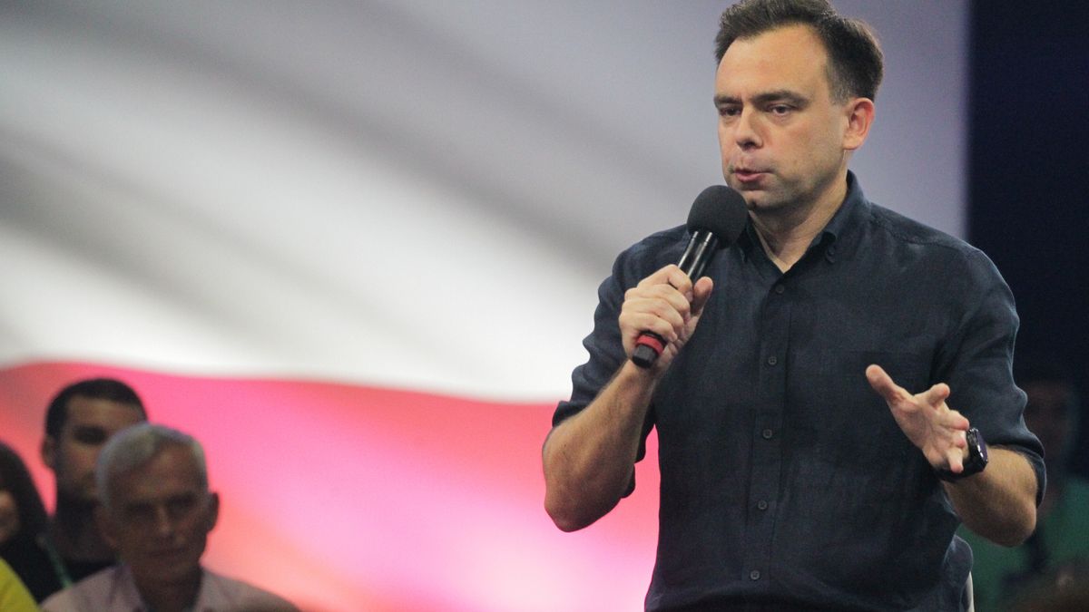 Minister finansów Adam Domański