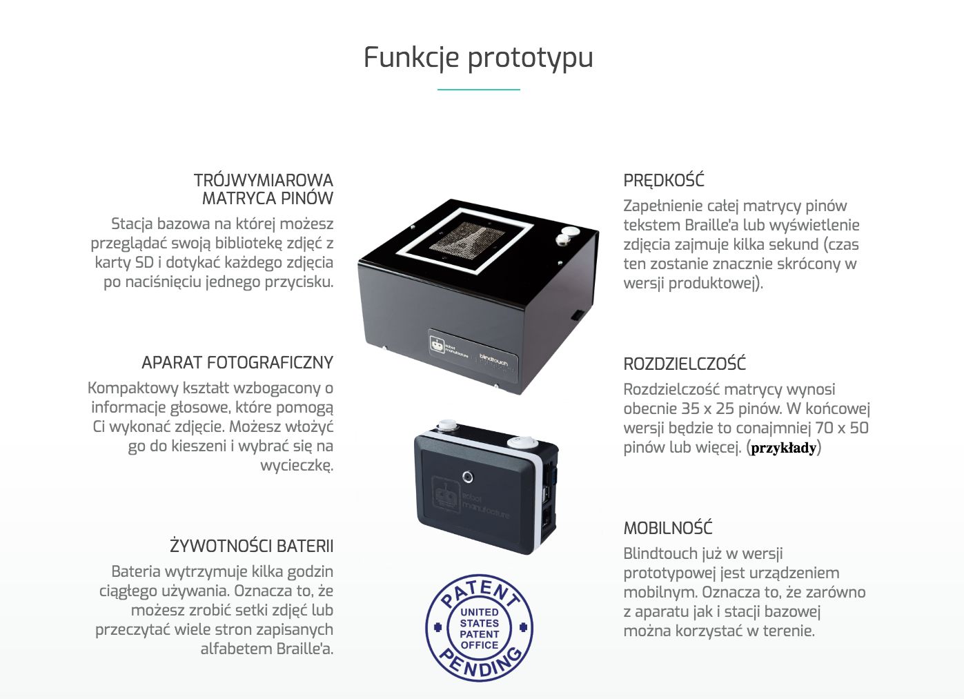 Blindtouch - pierwszy na świecie aparat dla niewidomych stworzony przez Polaków 6