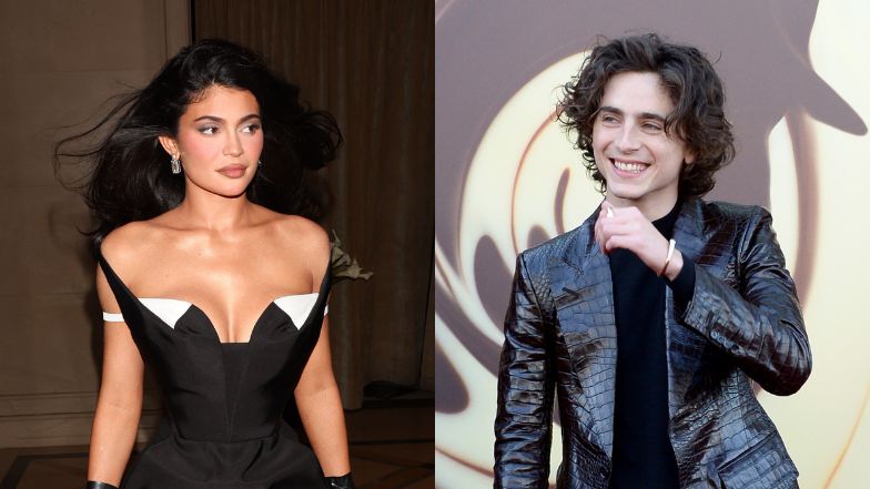 Kylie Jenner SKRADA SIĘ na premierę filmu "Wonka", w którym gra Timothee Chalamet. MIŁOŚĆ KWITNIE? (ZDJĘCIA)