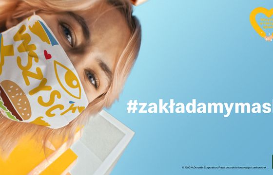 Holak rapuje w reklamie McDonald's o konieczności noszenia maseczek