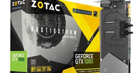 GeForce GTX 1080 w wersji Zotac ArcticStorm z blokiem wodnym