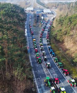 Rolnicy zablokowali przejście z Niemcami. Paraliż autostrady