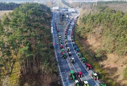 Rolnicy zablokowali przejście z Niemcami. Paraliż autostrady