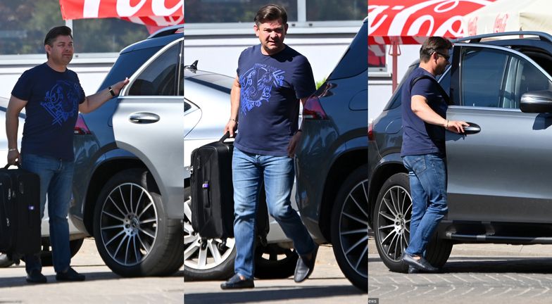 Zenek Martyniuk wsiada do nowego Mercedesa