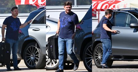 Wypoczęty Zenek Martyniuk wychodzi z hotelu i wsiada do NOWEGO mercedesa za PÓŁ MILIONA (ZDJĘCIA)