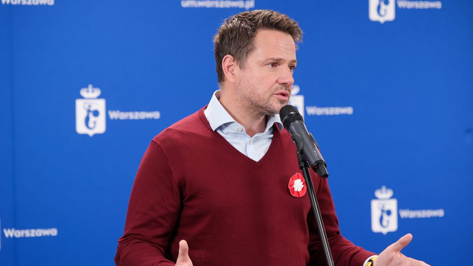 Prezydent Warszawy Rafał Trzaskowski