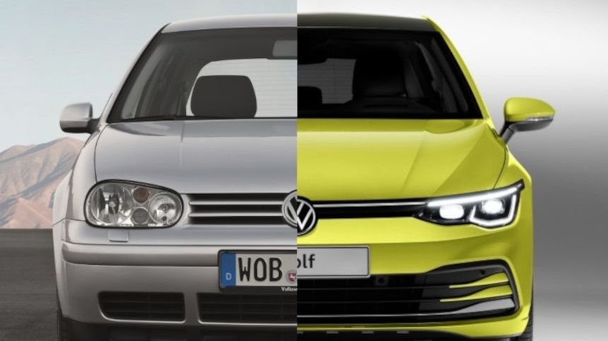 W ostatnim 20-leciu na rynku były dostępne aż 4 generacje VW Golfa.