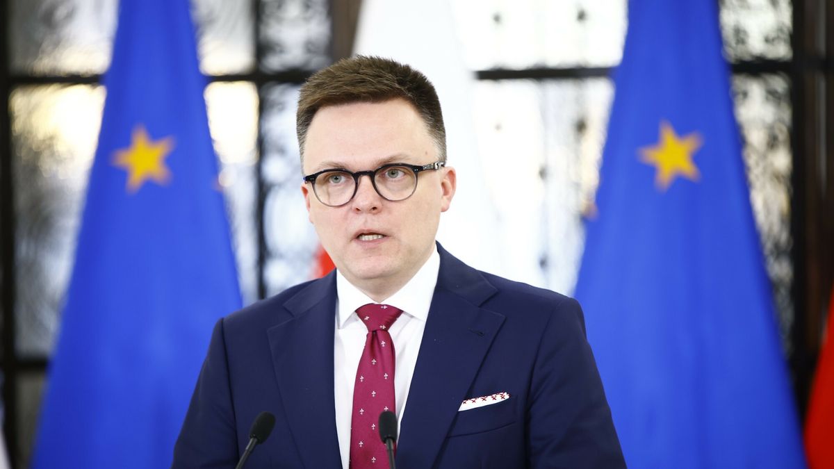 Marszałek Sejmu Szymon Hołownia