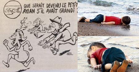 "Charlie Hebdo" żartuje, że... utopiony 3-latek wyrósłby na gwałciciela