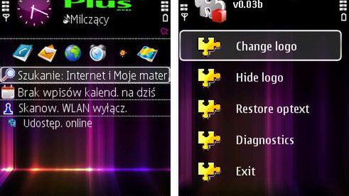 Zmieniamy/ustawiamy logo operatora na s60v3 1