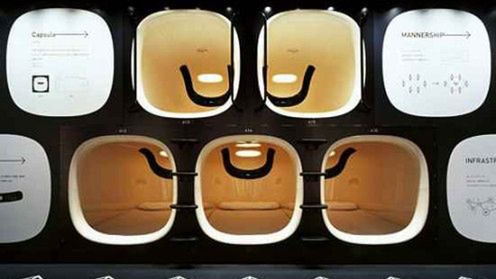 Hotel kapsułowy na 9 godzin 1