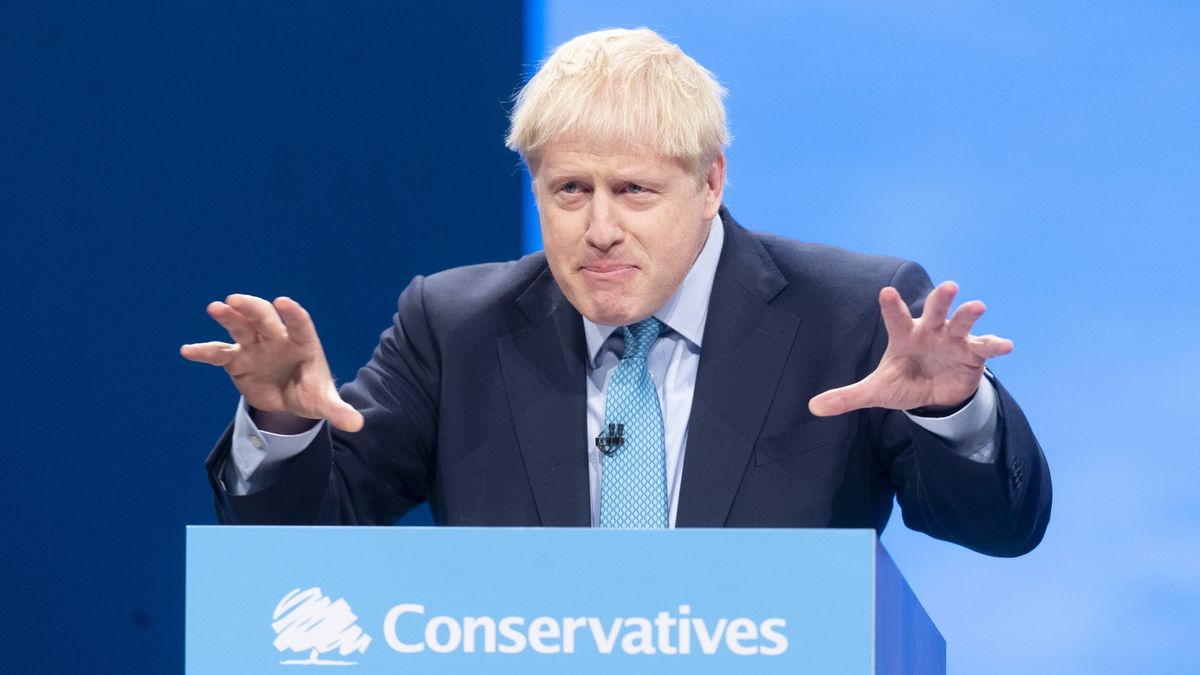 Brytyjski premier Boris Johnson zapowiada definitywne łagodzenie covidowych restrykcji. (Photo by Ray Tang/Anadolu Agency via Getty Images)