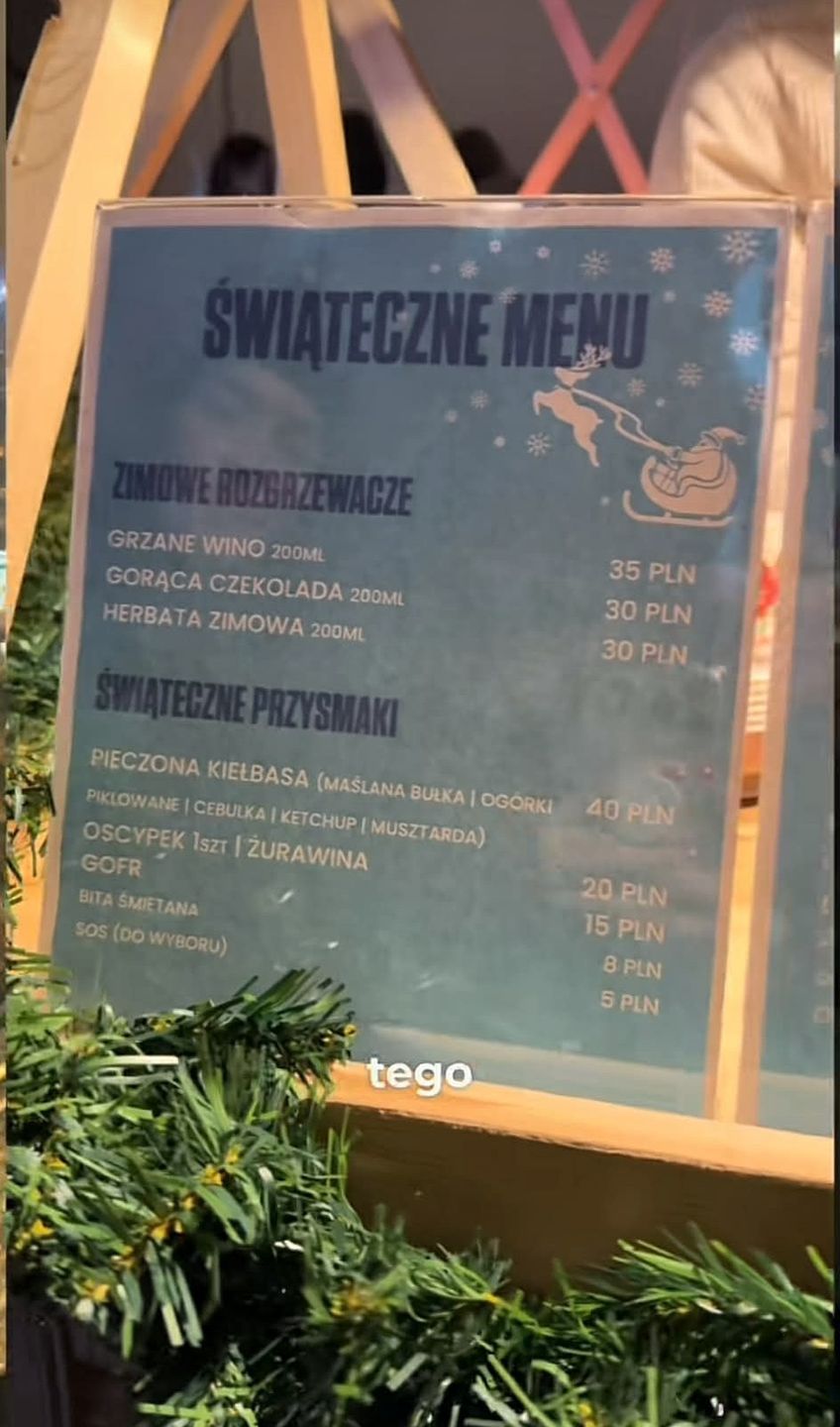 tiktokerka psioczy na jarmark w Warszawie