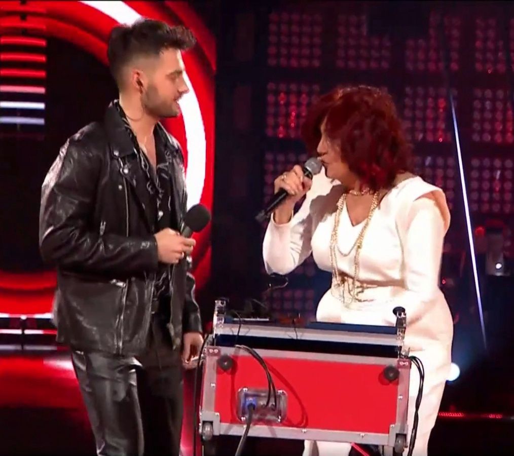 Urszula Dudziak wystąpiła z błyskawicą na finale "The Voice of Poland"