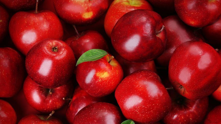 Jabłka pokryte są woskiem, również tym naturalnym 