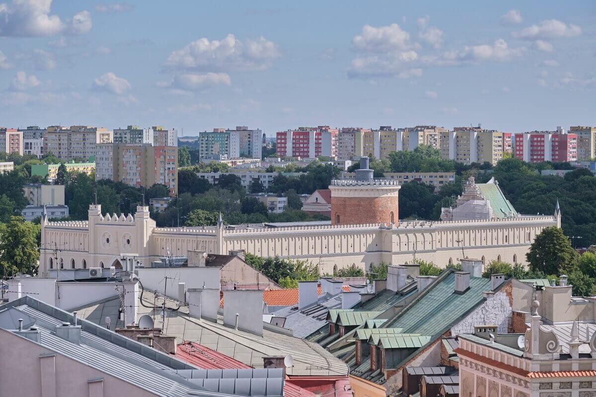 Widok na Muzeum Narodowe w Lublinie
