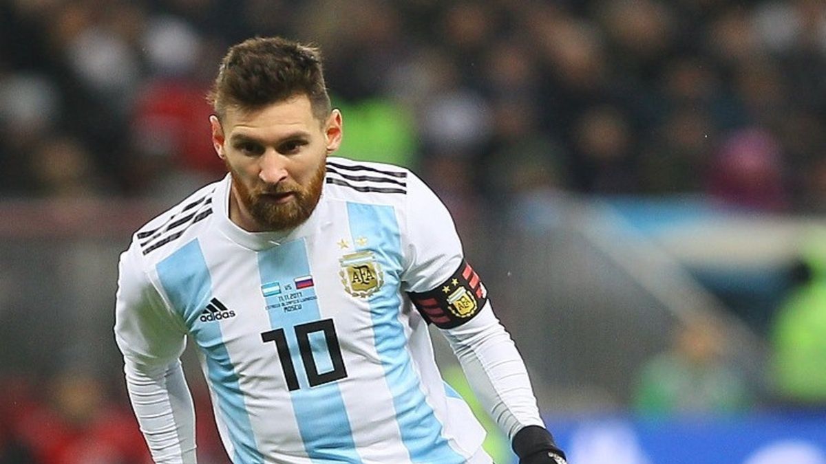 Lionel Messi w barwach reprezentacji Argentyny