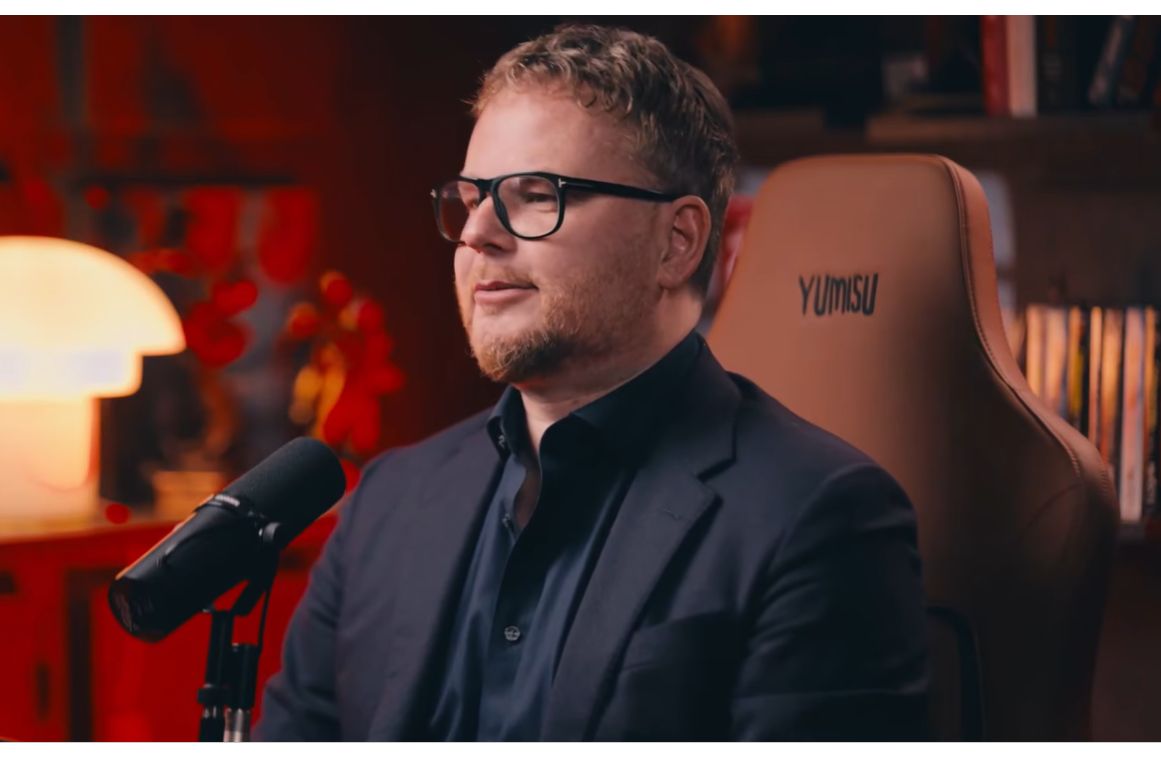 Jan Lubomirski‑Lanckoroński u Żurnalisty