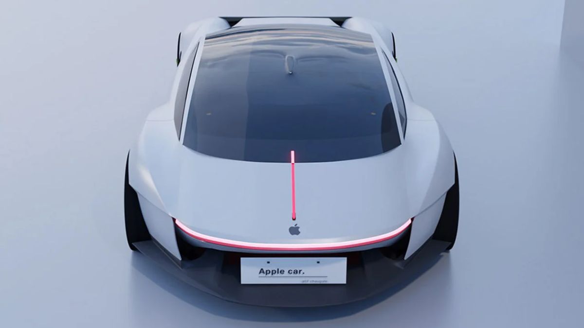 Jedna z autorskich wizualizacji potencjalnego samochodu Apple