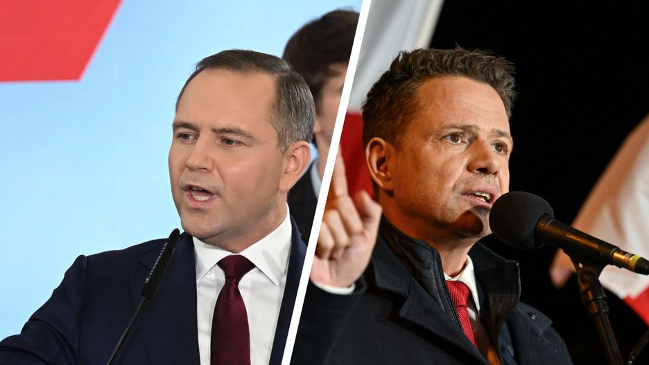 Karol Nawrocki i Rafał Trzaskowski