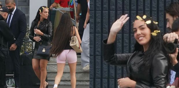 Kiedyś była ekspedientką, dziś Georgina Rodriguez jest gwiazdą Gucci. Ukochana Ronaldo przyleciała na pokaz (ZDJĘCIA)