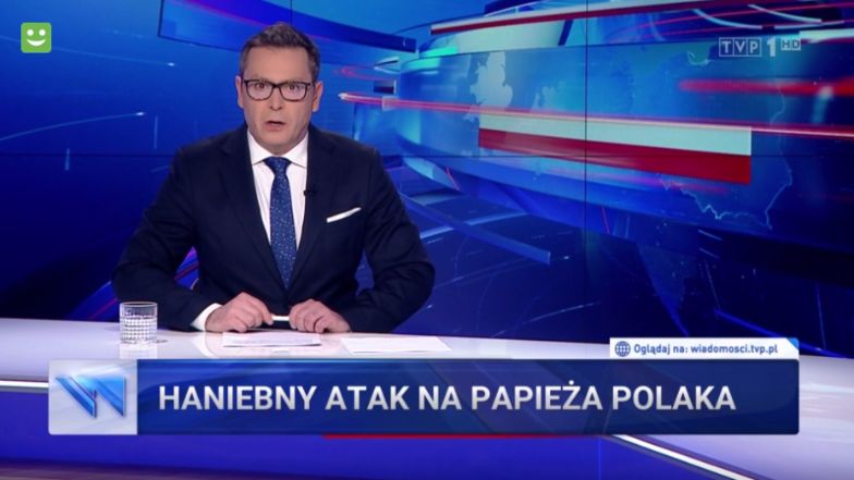 "Wiadomości" TVP reagują na reportaż o Janie Pawle II. "Haniebny atak"