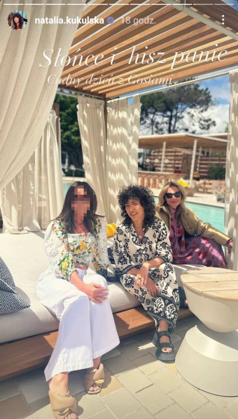 Natalia Kukulska z przyjaciółkami